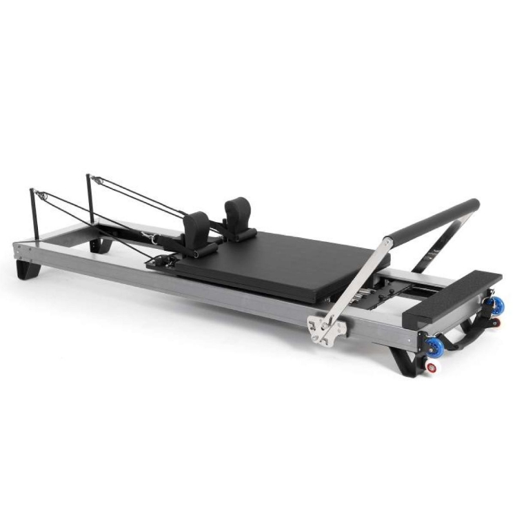 Poza cu Reformer Pilates Aluminum HL2 Profesional – Versatil pentru Studiouri și Cluburi