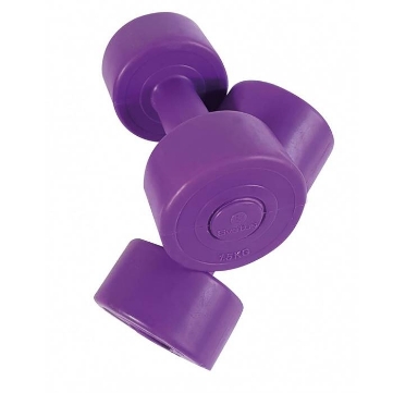 Poza cu Set gantere aerobic vinil 1,5 kg, SVELTUS, mov