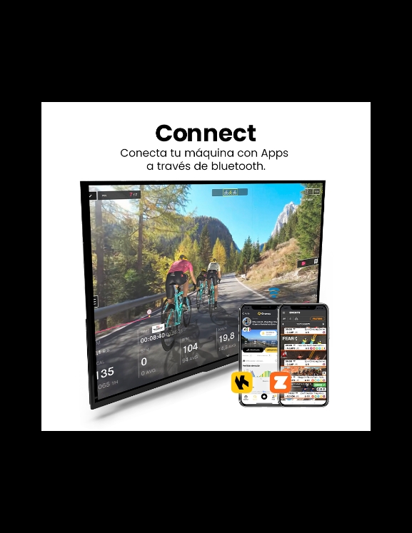 Poza cu Bicicleta spinning K5, SALTER