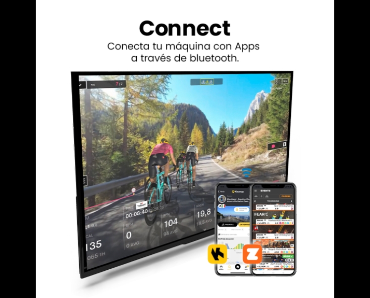 Poza cu Bicicleta spinning de interior, SALTER