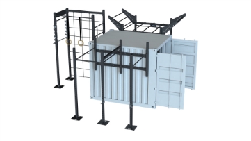 Poza cu 10" CONTAINER DE ANTRENAMENT ELEMENT FITNESS