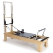 Poza cu Reformer Pilates Physio Wood cu Turn Profesional – pentru Recuperare Medicală și Fizioterapie