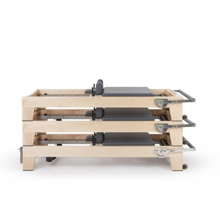 Poza cu Reformer Pilates Elite Profesional – Performanță Premium pentru Studiouri Pilates