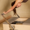 Poza cu Reformer Pilates Elite Profesional – Performanță Premium pentru Studiouri Pilates