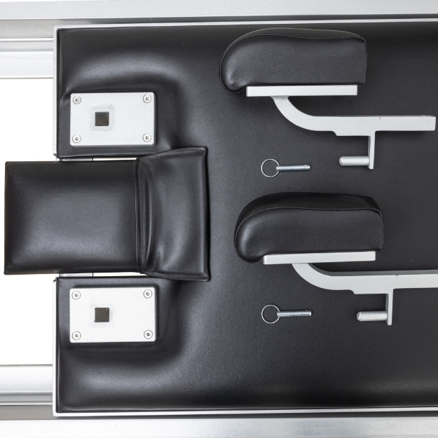 Poza cu Reformer Pilates Classic Profesional – Design Clasic pentru Studiouri Pilates