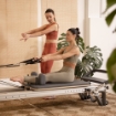 Poza cu Reformer Pilates Mentor Profesional – Premium pentru Studiouri și Instructori