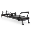 Poza cu Reformer Pilates Nubium Black Edition – Premium pentru Acasă și Studiouri