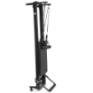 Poza cu Reformer Pilates Nubium Black Edition – Premium pentru Acasă și Studiouri