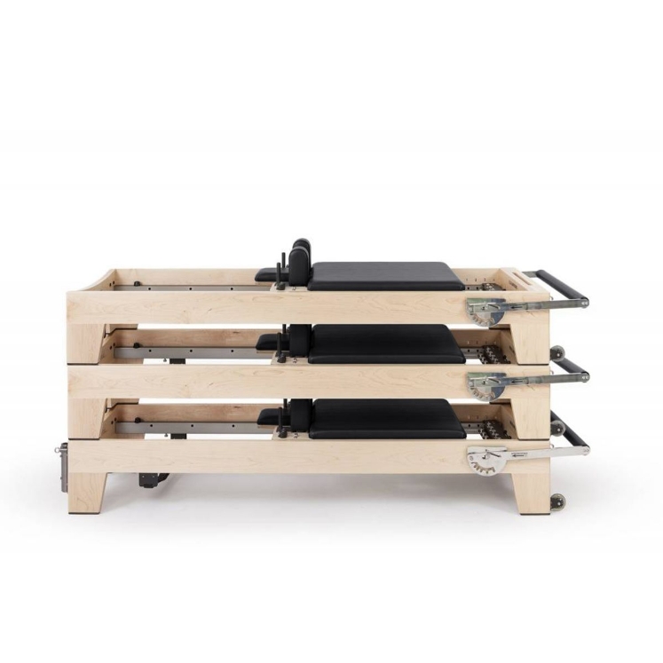 Poza cu Reformer Pilates Elite Profesional – Performanță Premium pentru Studiouri Pilates