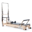Poza cu Reformer Pilates Lignum din Lemn cu Turn Profesional – pentru Acasă și Studiouri