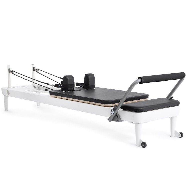 Poza cu Reformer Pilates Nubium Premium – Compact pentru Acasă și Studiouri Pilates
