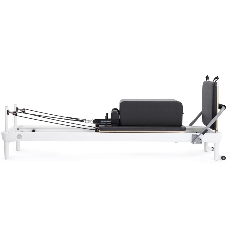 Poza cu Reformer Pilates Nubium Premium – Compact pentru Acasă și Studiouri Pilates