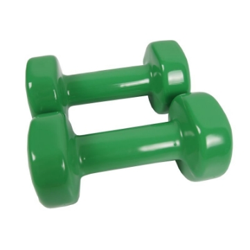 Poza cu Set gantere epoxy 2 x 4 kg Dayu Fitness, 8 kg