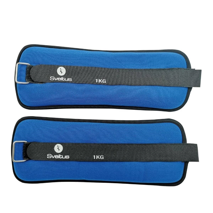Poza cu Set 2 greutati glezne ajustabile 1 KG Sveltus