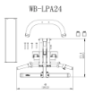 Poza cu Accesoriu Presa Picioare WB-LPA24 Powertec
