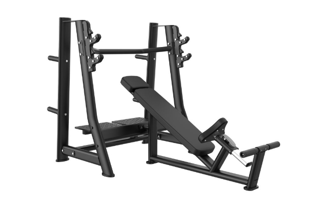 Poza cu Banca olimpica inclinata TheWay Fitness pentru impins la piept