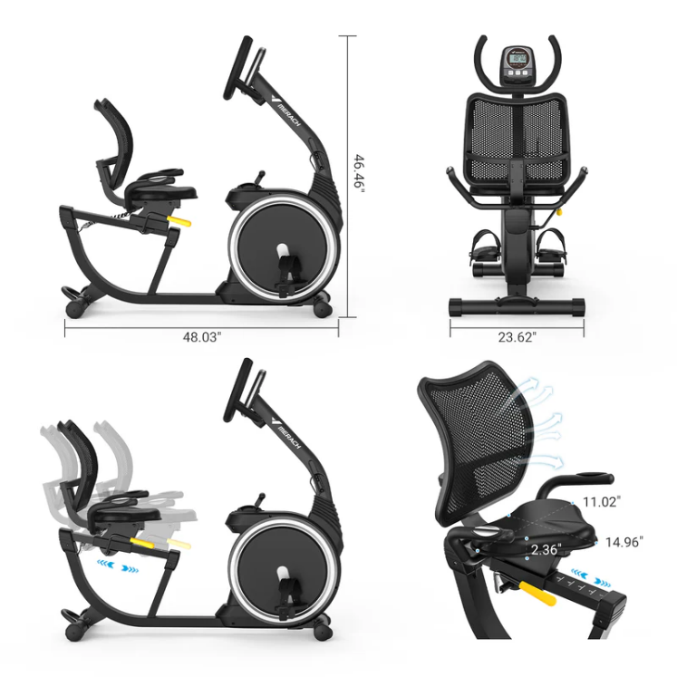 Poza cu Bicicleta orizontala MR-S19B1, Merach