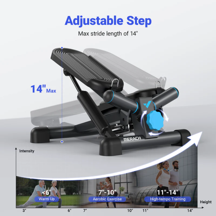 Poza cu Mini Stepper Hidraulic, MERACH