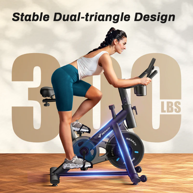 Poza cu Bicicleta spinning magnetica MR-S26, Merach 