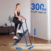 Poza cu Stepper vertical fitness, Merach, alb-gri
