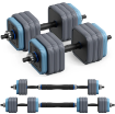 Poza cu Set Gantere reglabil 30 kg (2 x 15 kg), Merach