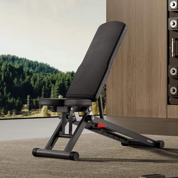 Poza cu Banca fitness reglabila, pliabila, Merach