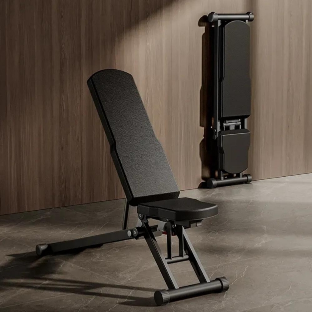 Poza cu Banca fitness reglabila, pliabila, Merach