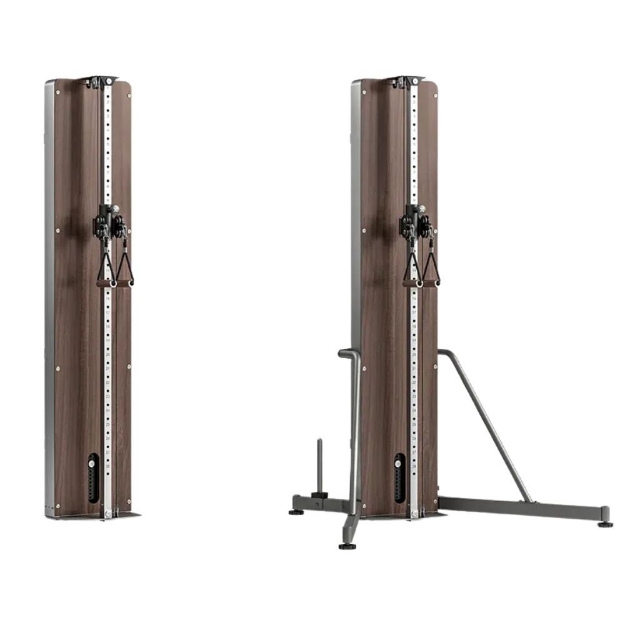 Poza cu Aparat fitness Multifunctional Cable Cross XH5, din otel si lemn, Merach