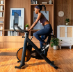 Poza cu Lit Bike – Bicicleta cardio Premium de interior, Negru, 60kg