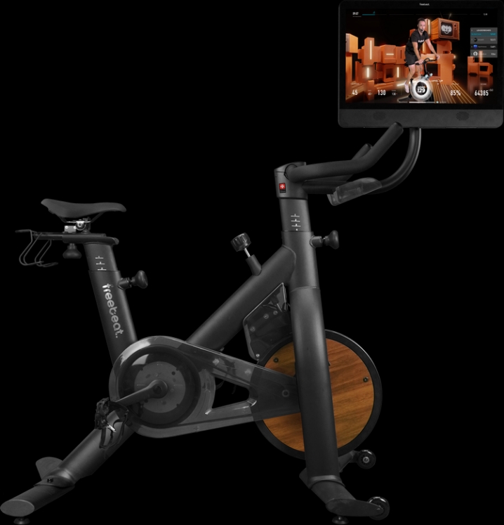 Poza cu Lit Bike – Bicicleta Premium de interior, Negru, 60kg,  Freebeat