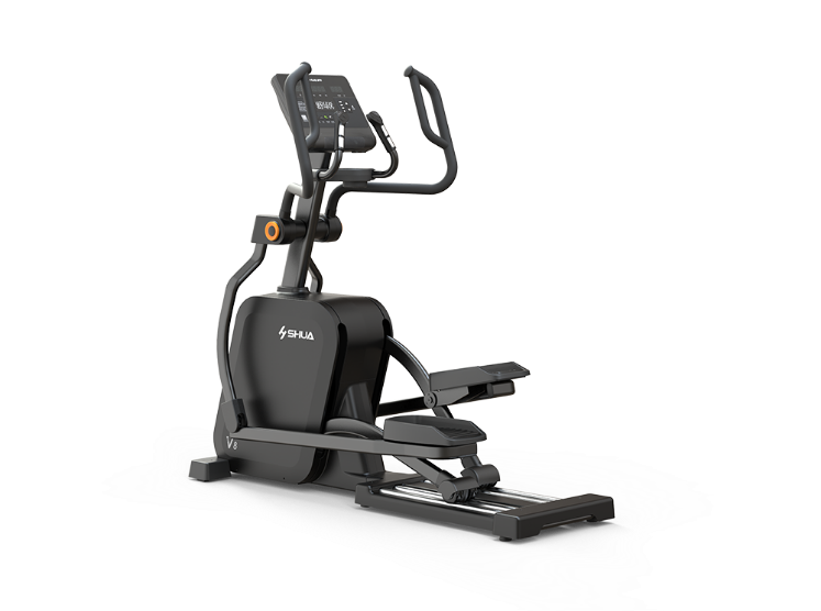 Poza cu Eliptică Profesională SHUA SH-E800 – Crosstrainer V8 Series cu 32 Niveluri de Rezistență