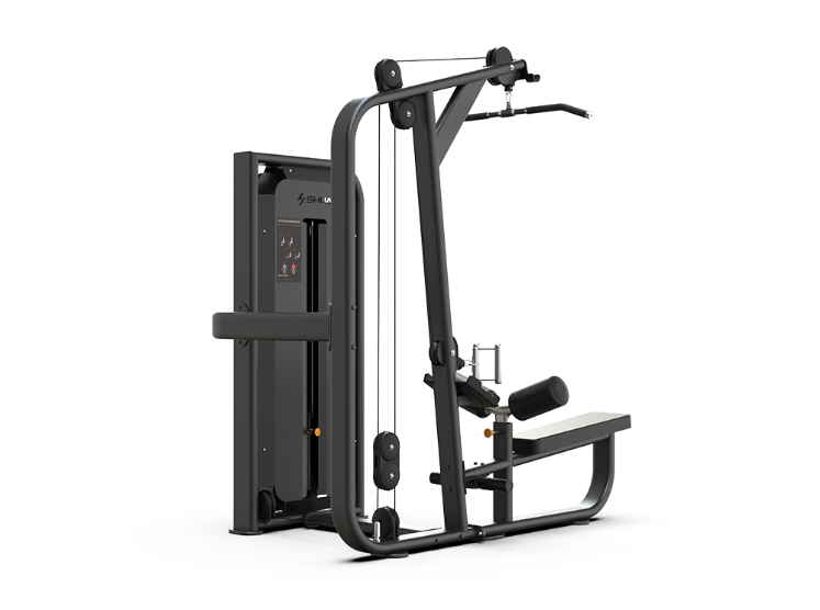 Poza cu Aparat profesional Lat Pulldown / Seated Row SHUA SH-G6892 – Tracțiuni și Ramat seria 68 Core