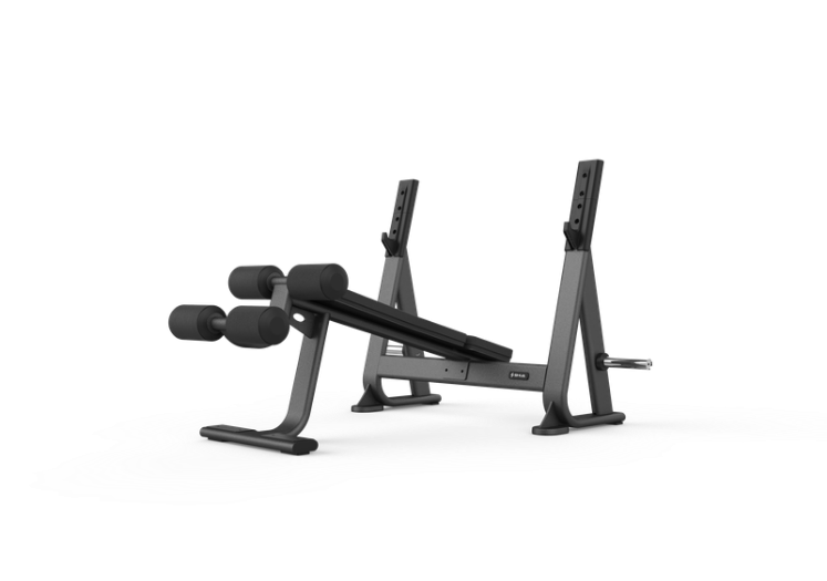 Poza cu Bancă Olimpică Decline SHUA SH-G6372 – Olympic Decline Bench Profesional pentru Piept