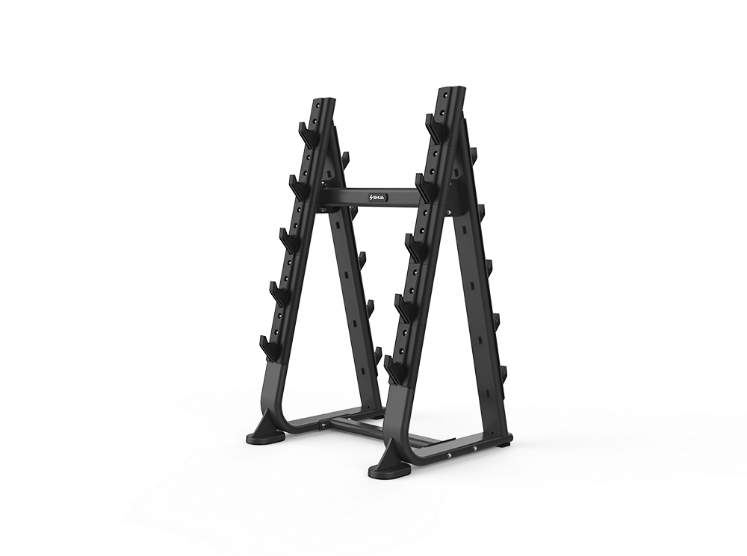 Poza cu Rack pentru Bare Olimpice SHUA SH-G6383 – Barbell Rack Profesional pentru 10 Bare