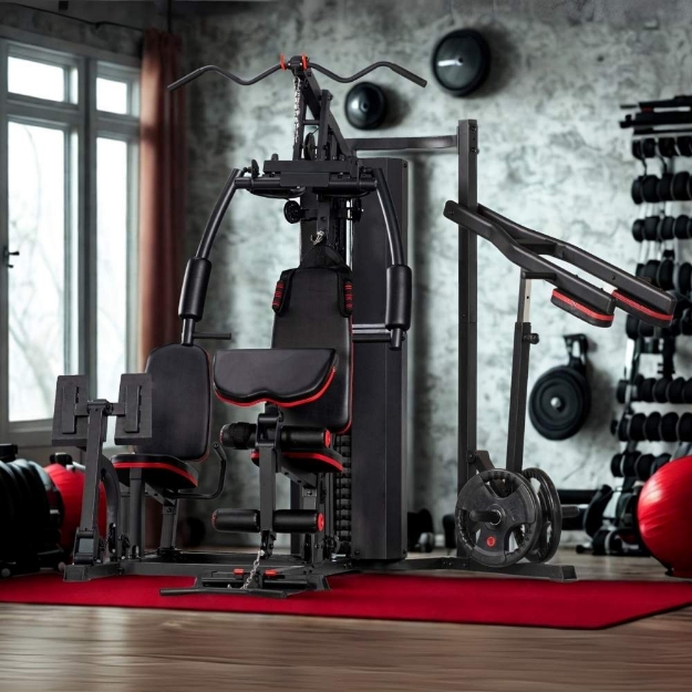 Poza cu Aparat fitness Multifunctional cu 3 statii MS635S, TheWay Fitness