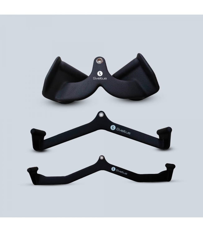 Poza cu Set 3 Mânere Ergonomice de Tracțiune, Sveltus