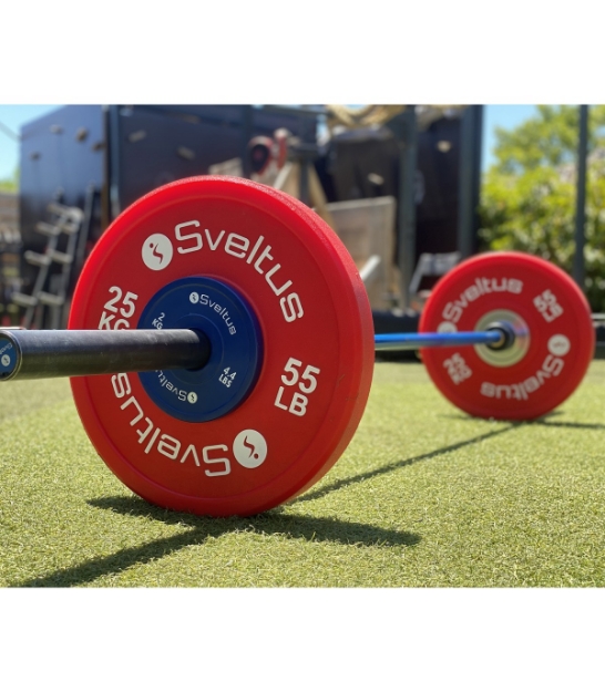 Poza cu Bara Olimpica Cérakote - Albastru Royal, Sveltus