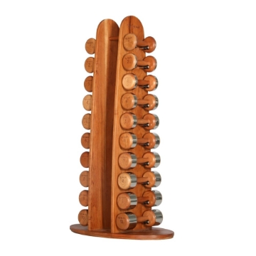 Poza cu Set gantere cu suport de lux 1-10 kg, TheWay Fitness