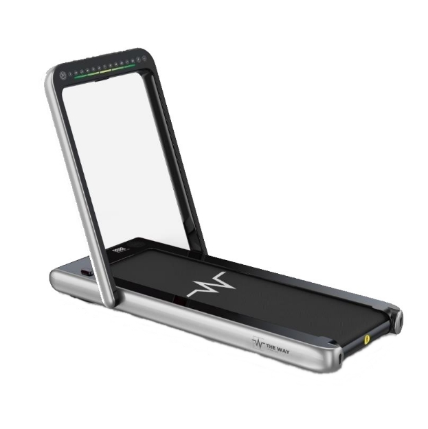 Poza cu Banda de alergat T4000 plus argintiu, 12km/h, 1.75 CP, 90 kg, TheWay - Resigilat