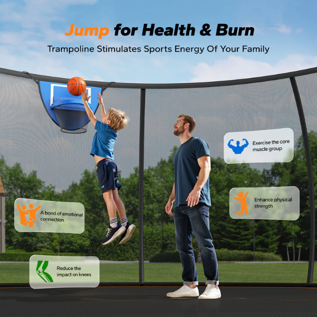 Poza cu Trambulina de Exterior Ф305cm,MR-2429B1 , Merach