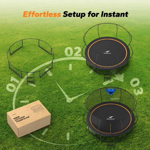 Poza cu Trambulina de Exterior Ф305cm,MR-2429B1 , Merach