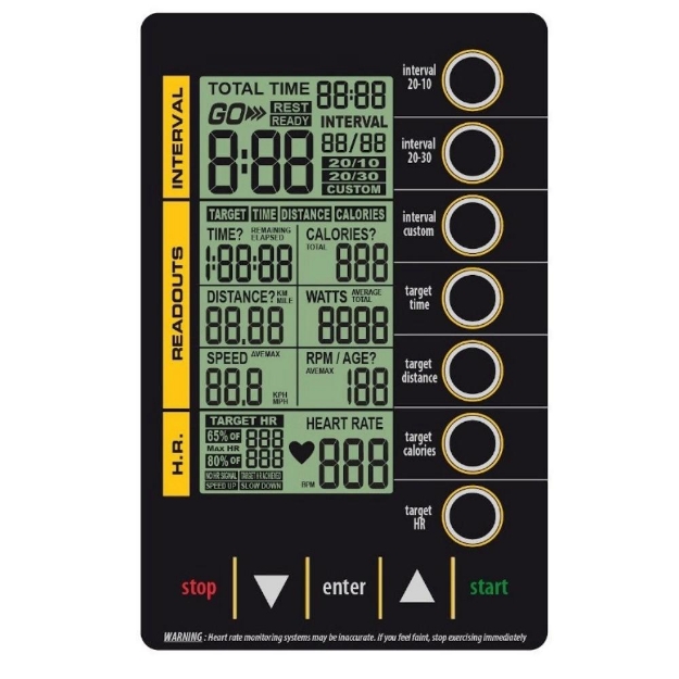 Poza cu Bicicleta fitness AIR BIKE M-280, SALTER