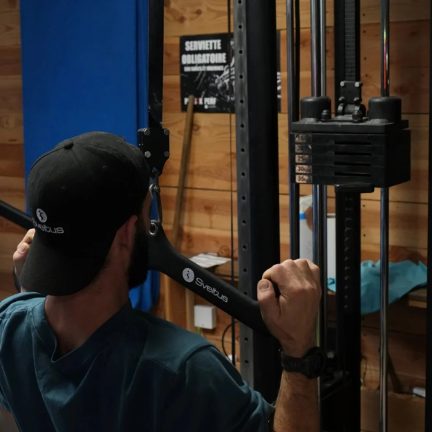 Poza cu Maner ergonomic tractiune, 58x16.5cm, Sveltus