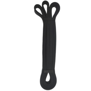 Poza cu Banda elastica de antrenament, Power Band, Negru, Rezistenta 4.5–27 kg