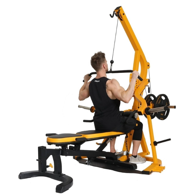 Poza cu Aparat multifunctional WB-LS20 Powertec Workbench Levergym Galben