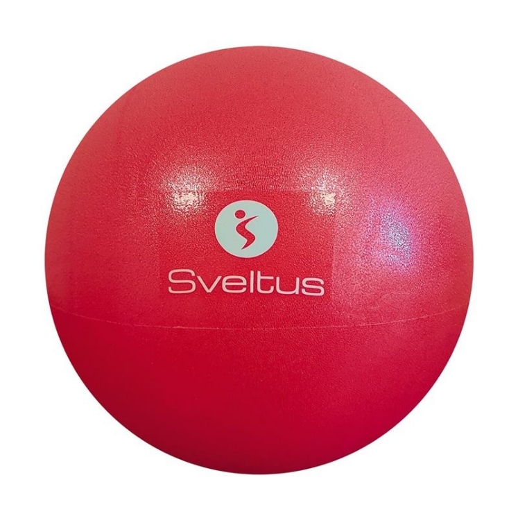 Poza cu Minge de gimnastica 22-24 cm, 414, rosu, Sveltus, 0.5 kg