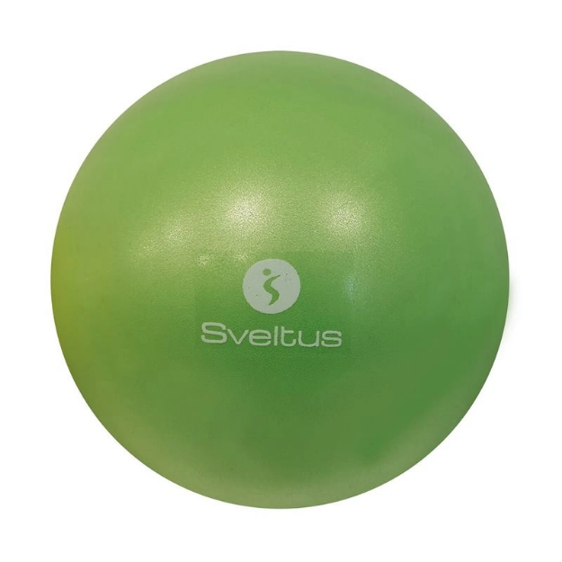Poza cu Minge de gimnastica 22-24 cm, 414, verde, Sveltus, 0.5 kg