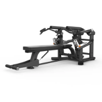 Poza cu Aparat profesional ISO Horizontal Bench Press SHUA SH-G6918 – Presă pentru piept, seria 69 Standard