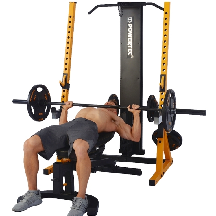 Poza cu Aparat tip cadru Half Rack WB-HR19, Galben, Powertec