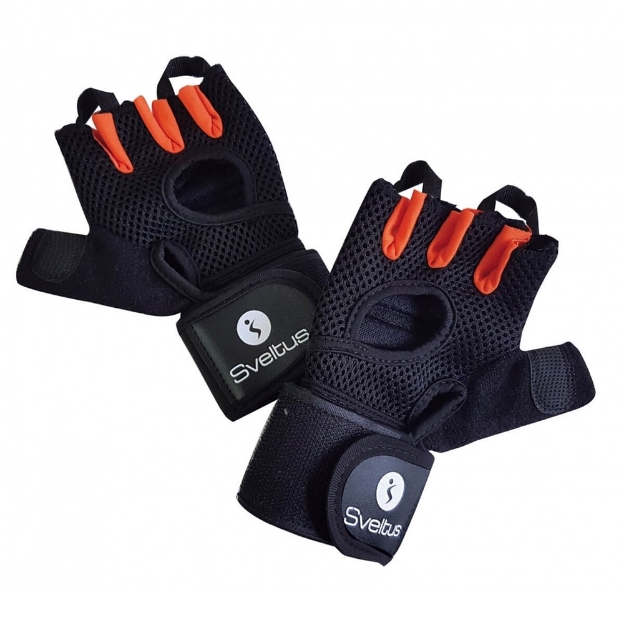 Poza cu Manusi fitness pentru antrenament cu greutati, XL, Sveltus